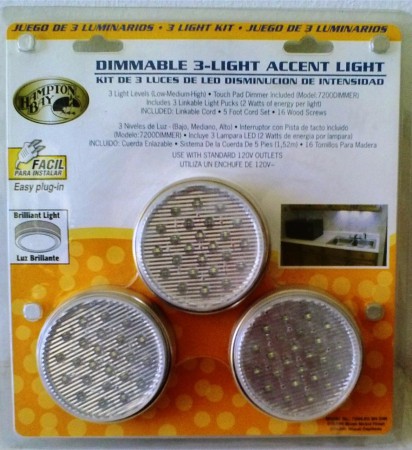 JUEGO DE LUMINARIOS PARA COCINA INTEGRAL